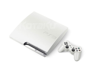 Illustration for article titled PS3 Slim Goes White, HDD Increases To 320GB